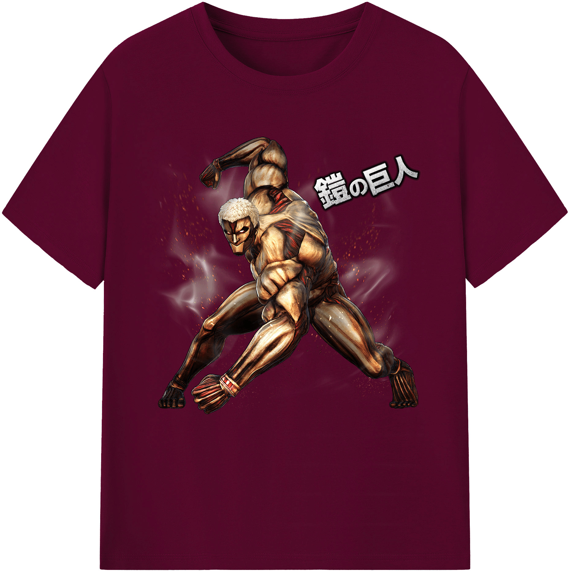 （画像用） 進撃の巨人 Attack on Titan レディースカジュアルプリントTシャツ（綿100％）
